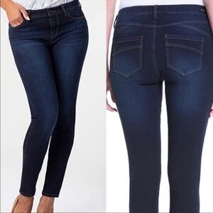 Liverpool The Hugger Ankle Dark Wash Skinny Jeans